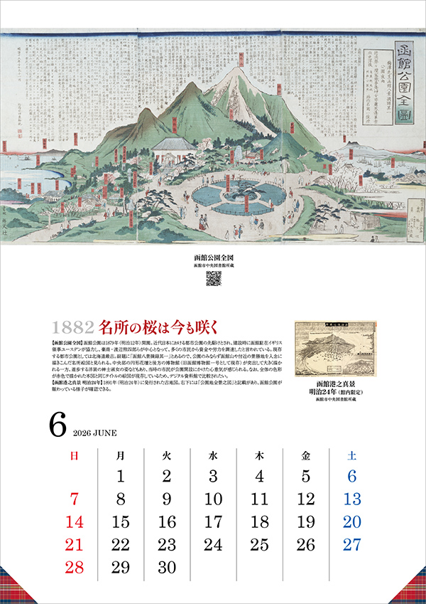 1882年 名所の桜は今も咲く